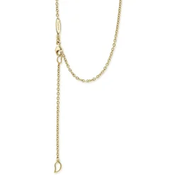 Shop Small Rose Cut Diamond Necklace Gold