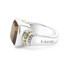 New Small Smokey Quartz Statement Ring Gemstones