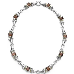 Discount Smokey Quartz Caviar Necklace Gemstones