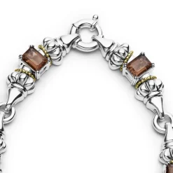 Discount Smokey Quartz Caviar Necklace Gemstones