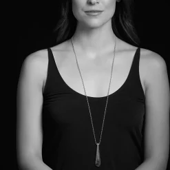 Store Smooth Drop Pendant Necklace Long Necklaces