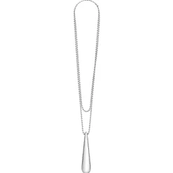 Store Smooth Drop Pendant Necklace Long Necklaces