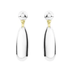 Online Smooth Silver Drop Earrings Drop Earrings