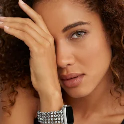 Hot Stainless Steel Infinite Caviar Beaded Watch Bracelet - 42Mm-49Mm Watch Bracelets