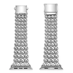 Hot Stainless Steel Infinite Caviar Beaded Watch Bracelet - 42Mm-49Mm Watch Bracelets