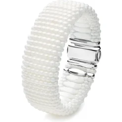 Discount Statement Ceramic Caviar Bracelet | 23Mm Two-Tone