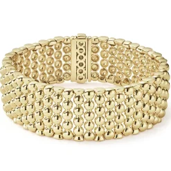 Shop Statement 18K Gold Caviar Bracelet | 20Mm Gold