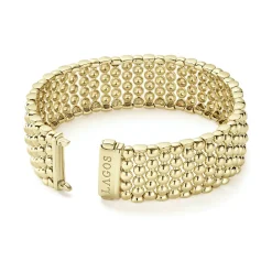 Shop Statement 18K Gold Caviar Bracelet | 20Mm Gold