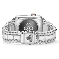 Discount Sterling Silver Half Diamond Watch Bracelet-42-49Mm Silver