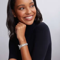 Cheap Sterling Silver Watch Bracelet-38-45Mm Silver