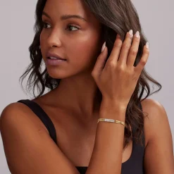 Outlet Superfine Double Link Diamond Bracelet Diamonds