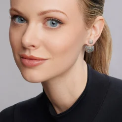 Cheap Swiss Blue Topaz Earring Backs Gemstones