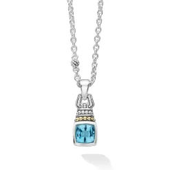 Cheap Swiss Blue Topaz Gift Set Two-Tone