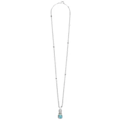 Cheap Swiss Blue Topaz Pendant Necklace Caviar Necklaces