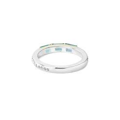 Cheap Swiss Blue Topaz Stacking Ring Stacking Rings