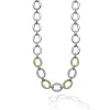 Online Three Station Diamond Link Necklace Diamonds