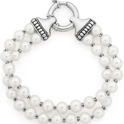 Cheap Two Strand Pearl Bracelet Pearl