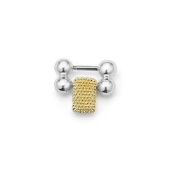 Store Two-Tone Caviar Beaded Link Two-Tone