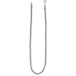 Online Two-Tone Caviar Beaded Necklace | 5Mm Caviar Necklaces