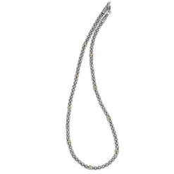 Online Two-Tone Caviar Beaded Necklace | 5Mm Caviar Necklaces