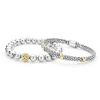 Flash Sale Two-Tone Caviar Bracelet Gift Set Two-Tone