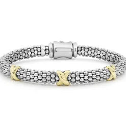 Flash Sale Two-Tone Caviar Bracelet Gift Set Two-Tone