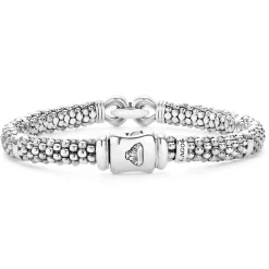 Flash Sale Two-Tone Caviar Buckle Bracelet | 6Mm Caviar Bracelets