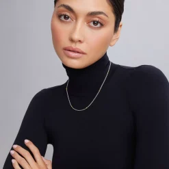 Outlet Two-Tone Caviar Chain Necklace Chains