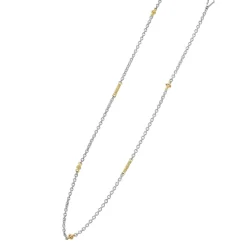 Flash Sale Two-Tone Caviar Chain Necklace Caviar Necklaces