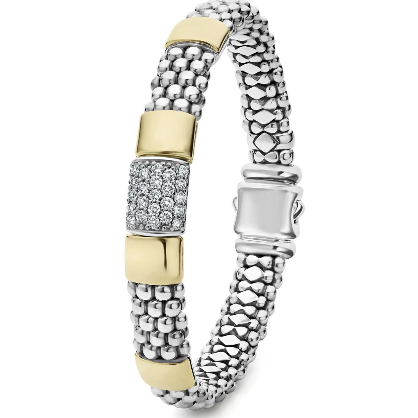 Flash Sale Two-Tone Diamond Bracelet | 9Mm Two-Tone