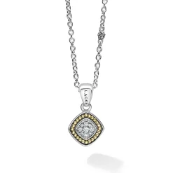 Best Two-Tone Diamond Pendant Necklace Diamonds