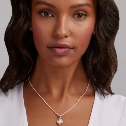 Best Two-Tone Diamond Pendant Necklace Diamonds