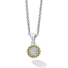 Online Two-Tone Diamond Pendant Necklace Diamonds