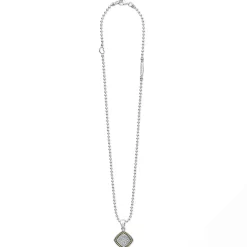 Cheap Two-Tone Diamond Pendant Necklace Two-Tone