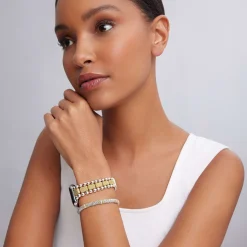 Shop Two-Tone Diamond Smart Caviar Gift Set Diamonds