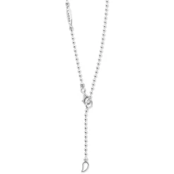 Fashion Two-Tone Fleur De Lis Diamond Pendant Necklace Pendant Necklaces