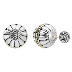 Sale Two-Tone Fluted Earring Backs Two-Tone