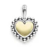 Best Two-Tone Heart Charm Two-Tone