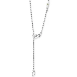 Outlet Two-Tone Knot Diamond Tassel Pendant Necklace Two-Tone