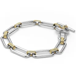 Cheap Two-Tone Link Bracelet Two-Tone