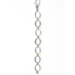 Hot Two-Tone Link Bracelet Link Bracelets