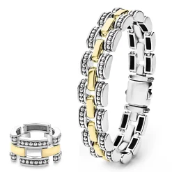 Discount Two-Tone Link Gift Set Two-Tone