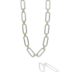 Outlet Two-Tone Link Necklace Chains
