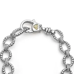 Store Two-Tone Love Knot Link Bracelet Link Bracelets