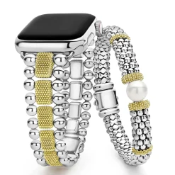 Best Two-Tone Pearl And Smart Caviar Gift Set Silver