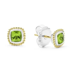 Best Two-Tone Peridot Stud Earrings Gemstones
