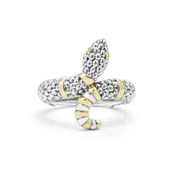 Shop Two-Tone Snake Ring Two-Tone