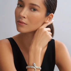 Best Sale Two-Tone Snake Rope Bracelet Two-Tone