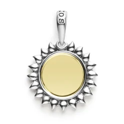 Best Sale Two-Tone Sun Charm Two-Tone