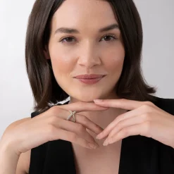 Shop Two-Tone X Beaded Ring Two-Tone